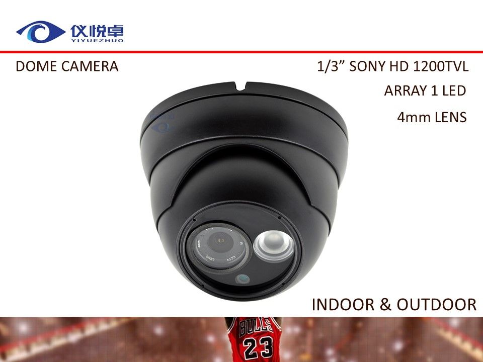 2019 Security Camera 1/3 SONY 1200TVL ICR CCTV Camera Waterproof Night