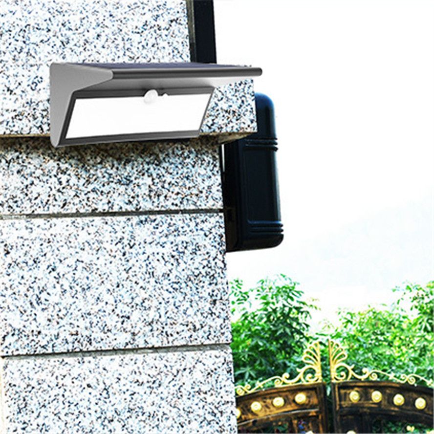 Solar Lamps 2018 New Power Lights Outdoor Garden Solar Lamps 2018 New Power Lights Outdoor Garden Lighting Led Super Bright Rechargeable Motion Sensor T Shade Wall Lamp Street