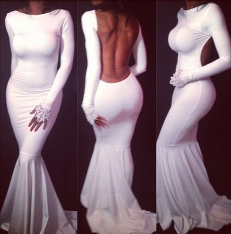 white bodycon dress long sleeve gown white bodycon dress long sleeve gown