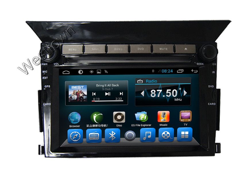 Car Dvd Gps Navigation System Touchscreen Built In Audio Wifi 3g Mirror