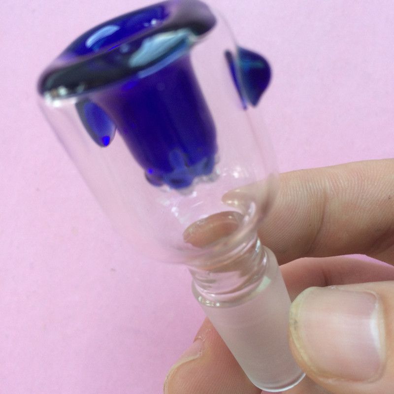 2021 Glass Bowl With Screen Round 14mm And 18mm Male Joint