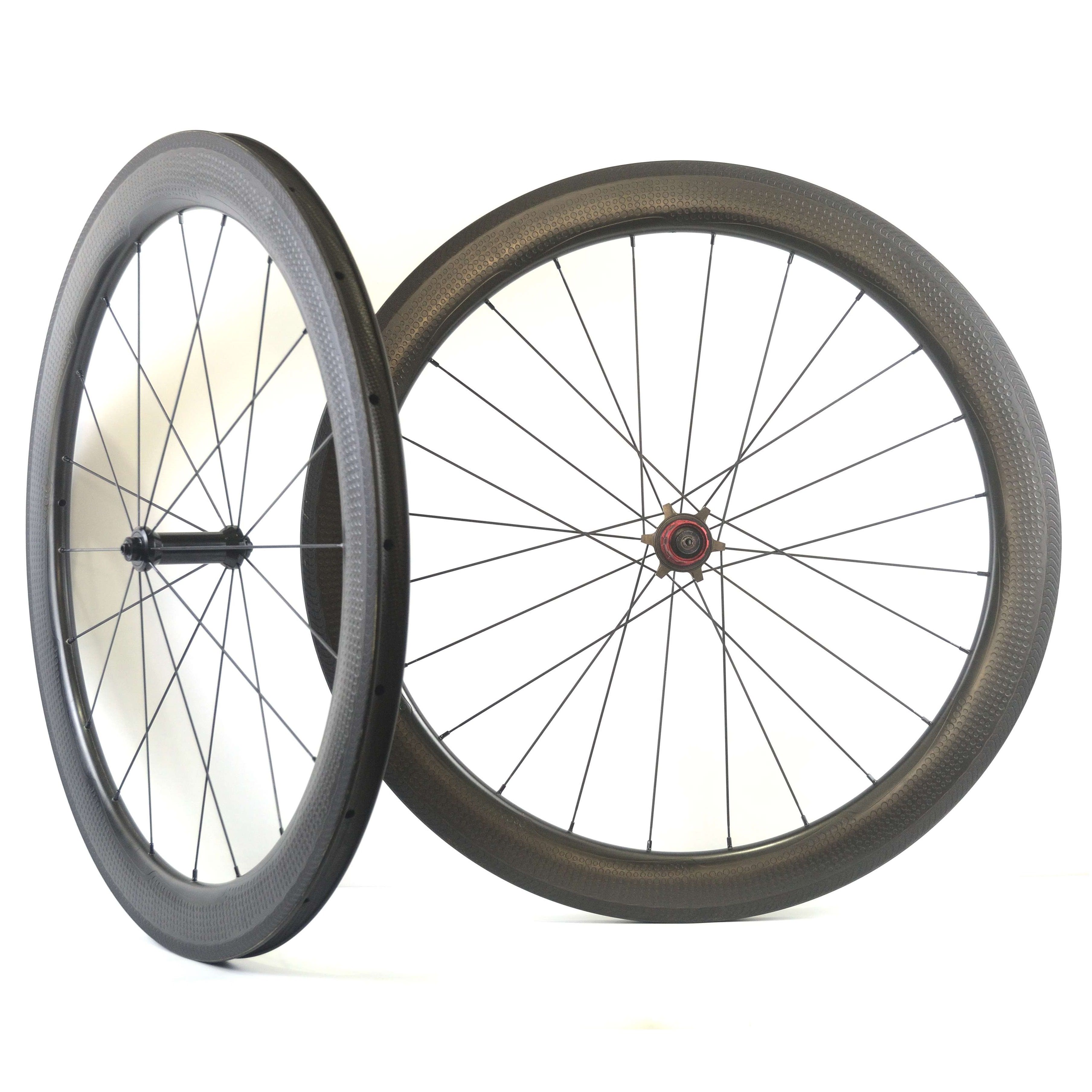 Velosa NSW 404 Bike Carbon Wheelset, 58mm Depth 25mm Width Clincher