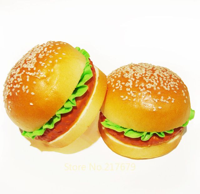 giant hamburger squishy