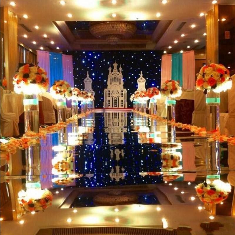 compre decoración de lujo oro plata espejo de doble cara alfombra