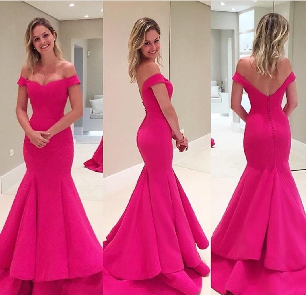 Hot Pink Gowns