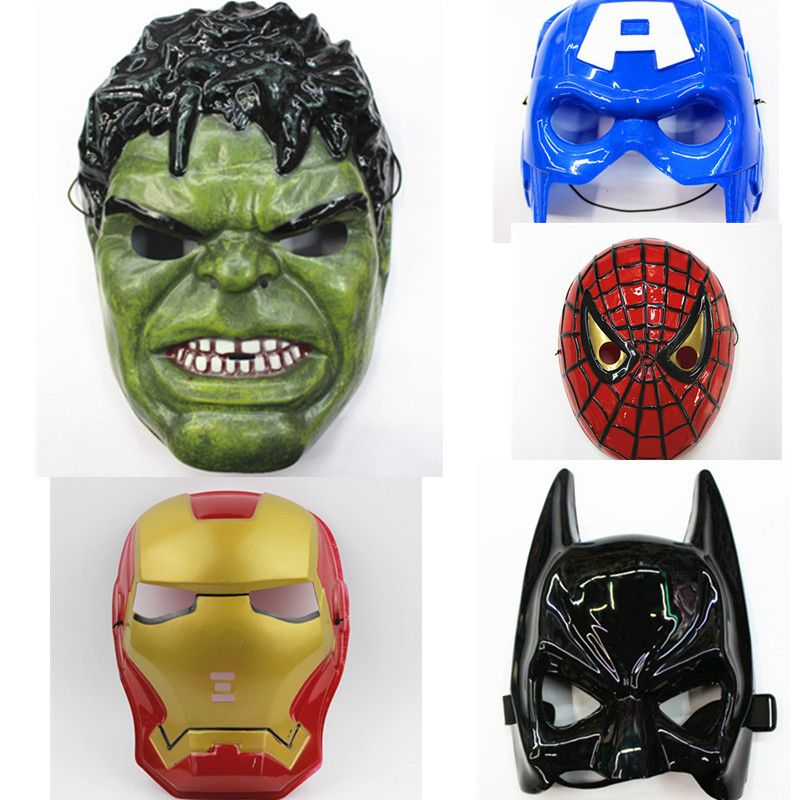 compre rosto cheio para as crianças máscara vingadores homem de