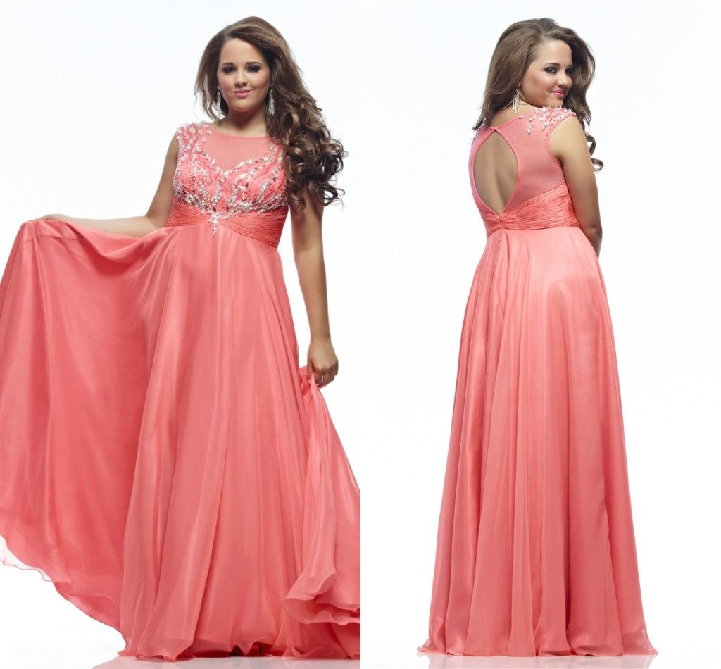 long gown designs for chubby