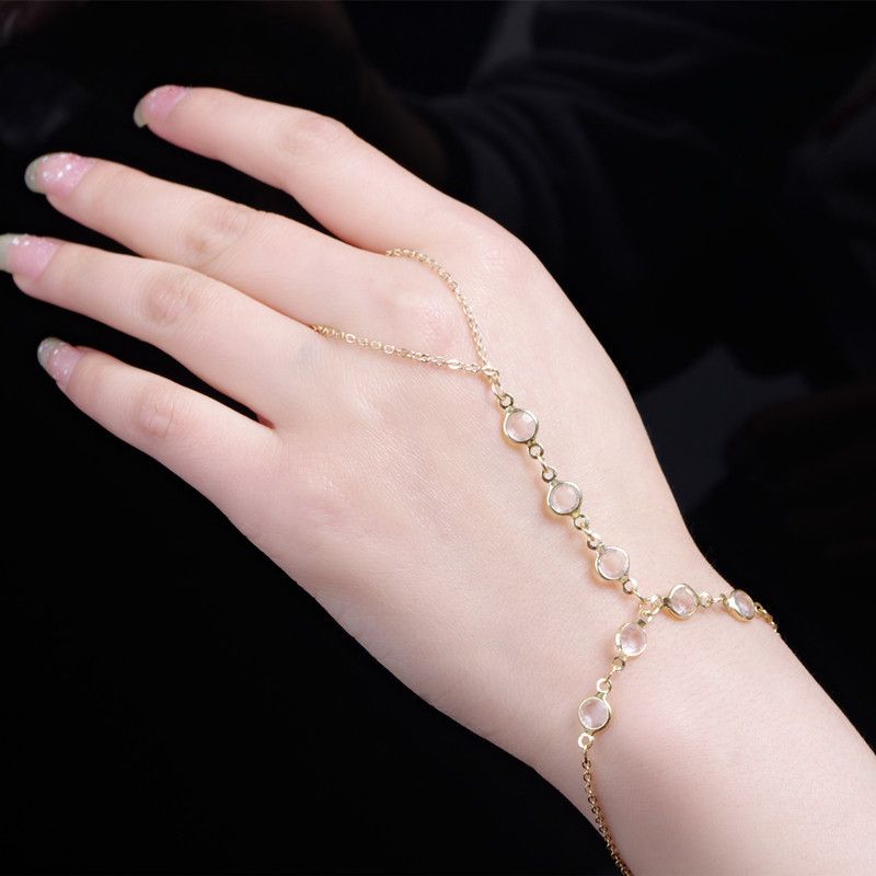 Gold Ring And Bracelet Connected Gold Ring And Bracelet Connected