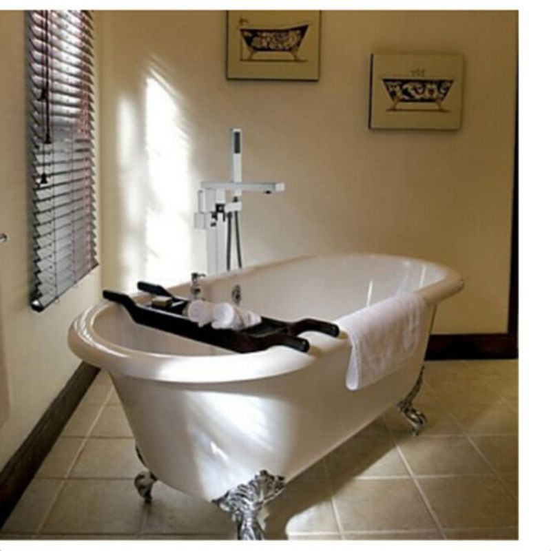 wholesale and retail luxury square bathroom tub faucet tub spout