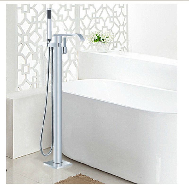 Wholesale And Retail Luxury Floor Mounted Tub Faucet Tub Filler