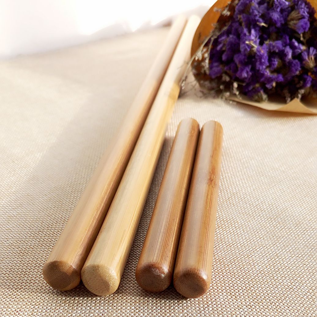 100 Bamboo Body Massager Pole Massage Stick Water Proof Wooden Craft