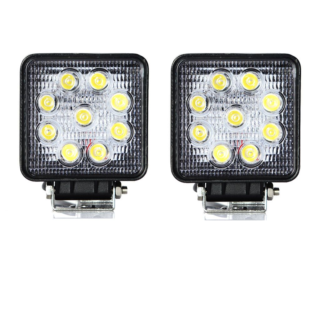 4 Inch 27w Led Work Lights For Truck 4x4 Accessories Driving Light 4 Inch 27w Led Work Lights For Truck 4x4 Accessories Driving Light Spotlight 12v 24v Car Suv Atv Tractor