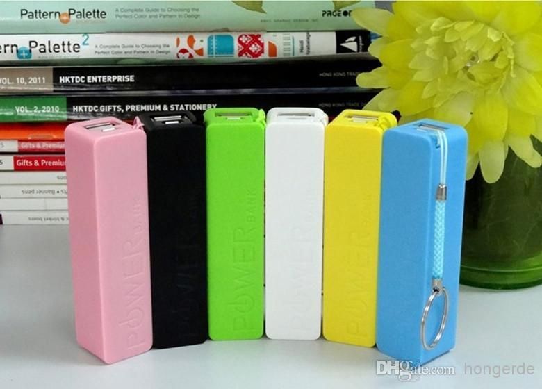 Perfume 2600mah Portable Power Bank Color Mixed External Usb Micro