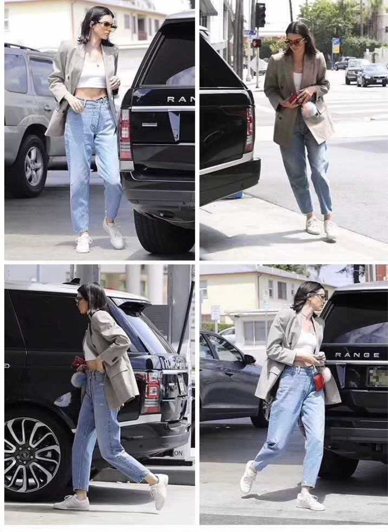 Acquistare Jeans Celebrity Online Europei E Americani Jeans Larghi A Vita  Larga Con Arricciatura Larga Più Jeans Stile BF Pantaloni Casual Economico  | Consegna Veloce E Qualità | It.Dhgate
