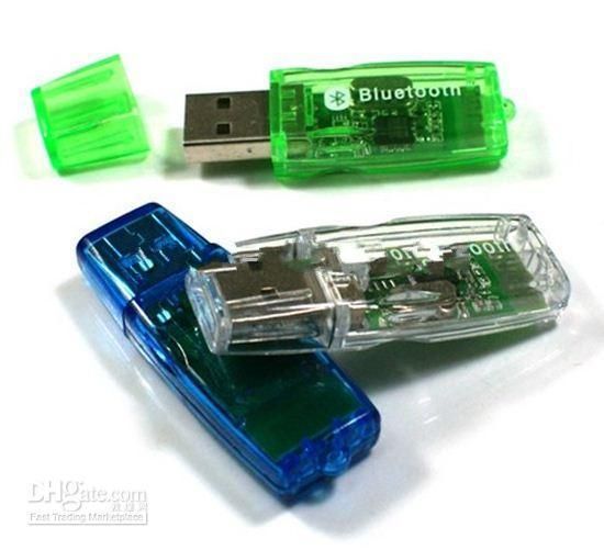 Atacado-Transparente Mini Bluetooth USB SE388 2.0   adaptador EDR Dongle 20m PC Laptop