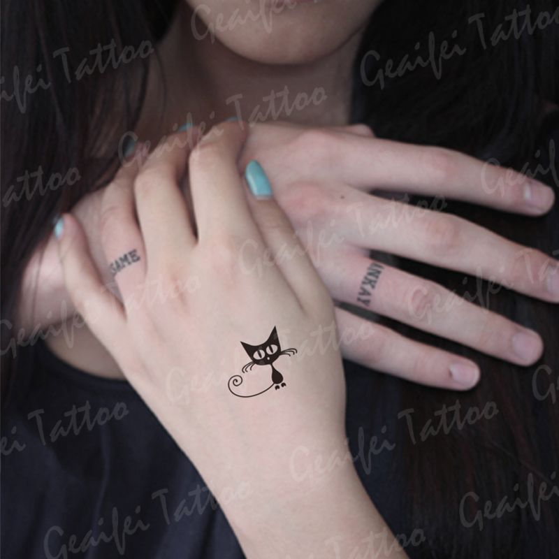 wholesale tattoo stickers small cat tattoo stickers small fresh wholesale tattoo stickers small cat tattoo stickers small fresh