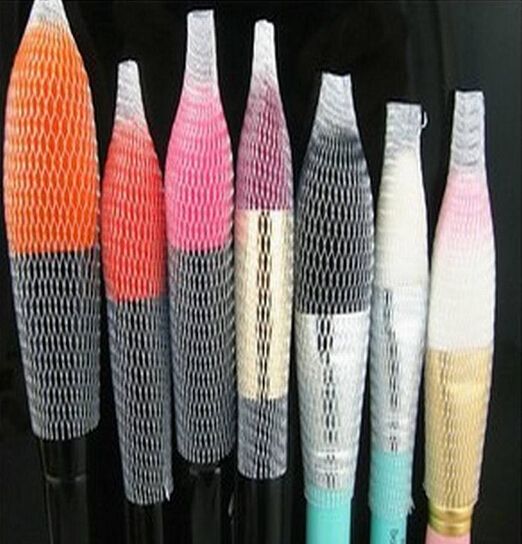 Useful Cosmetic Makeup Brush Cover Pen Guards Netting Mesh Brushes