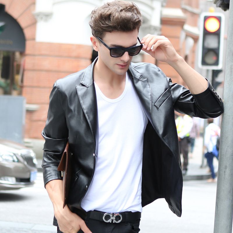 2018 Fall All Saints Leather Jacket Mens Fashion Autumn Of 2018 Fall All Saints Leather Jacket Mens Fashion Autumn Of Quilted Coat Suit Brand Cofffee Black Men From Sizhu
