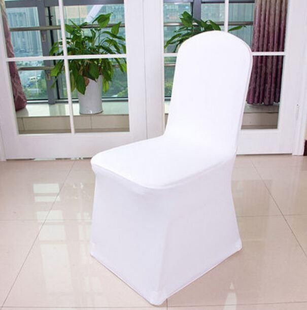 Universal White Spandex Wedding Lycra Chair Covers For Wedding
