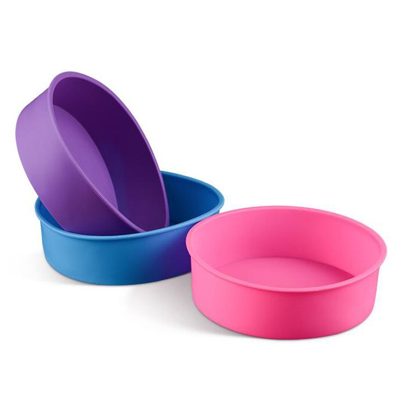 Best Round Silicone Mold Cake Baking Pan Maker For Birthday Best Round Silicone Mold Cake Baking Pan Maker For Birthday Dessert Dly Mould Tools Random Color Under 2 85 Dhgate Com