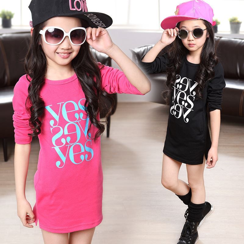 2018 2015 Spring Summer Teenage Girl Fashion Letter Kids Clothes 2018 2015 Spring Summer Teenage Girl Fashion Letter Kids Clothes