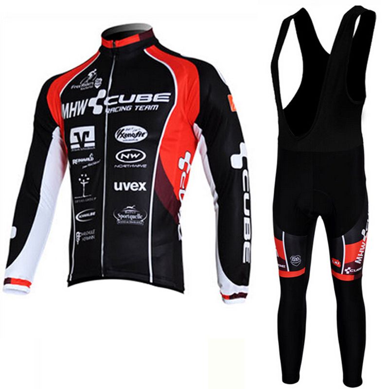 Cube Cycling Jerseys / Cycle Clothing Quick Dry Black Race Bicycle ...