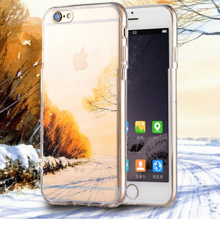 Fashion Star Design Pattern Soft Back Case Cover Shell Skin For Iphone6