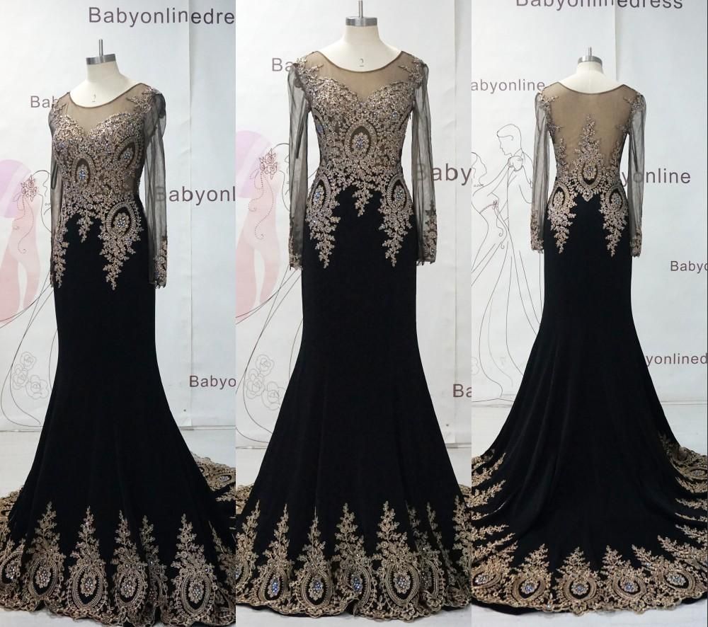 Designer Evening Dresses with Sleeves