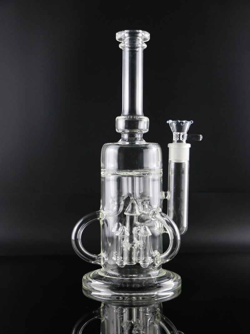 Buy Best And Latest BRAND Ø75 Very Heave Waterpipe New Recycle Bong With 4 Arms Perc And 3