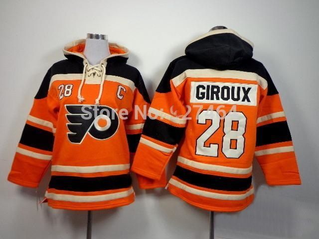 2018 wholesale 2016 new arrival philadelphia flyers youth ice hockey flyers youth hoodies