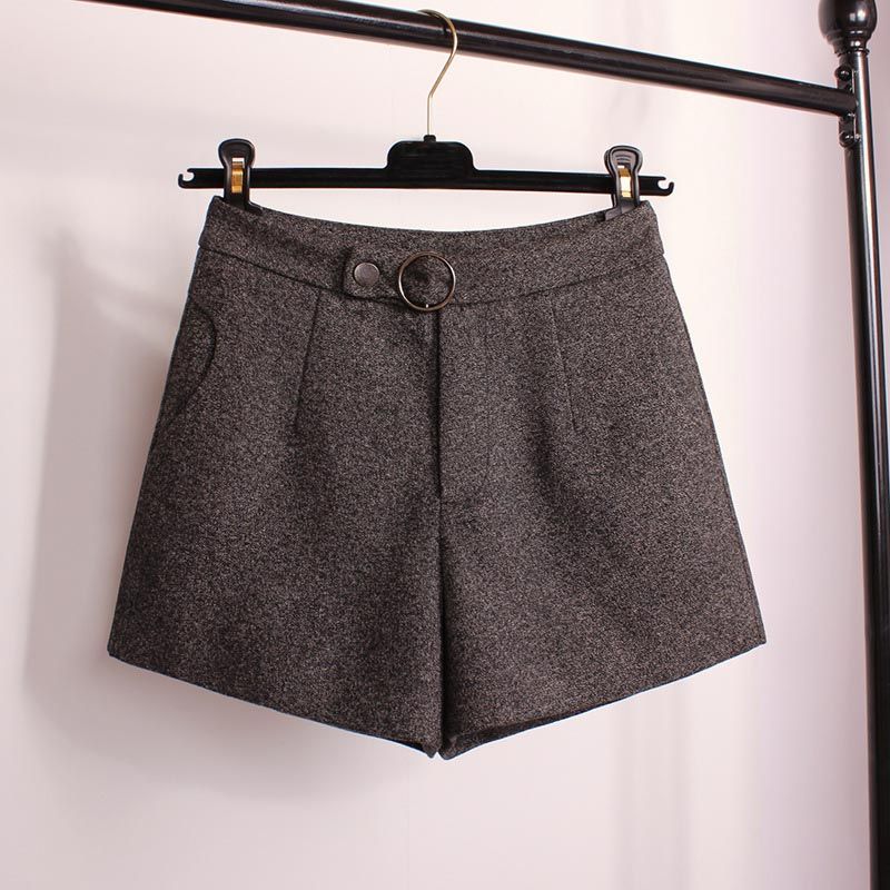 Acquistare Pantaloncini Invernali Le Donne Stivali Di Lana Pantaloncini  Colori Vivaci Zip Up Pantaloncini Larghi Con Tasche Da Donna Casual Wear  Economico | Consegna Veloce E Qualità | DHgate Italy