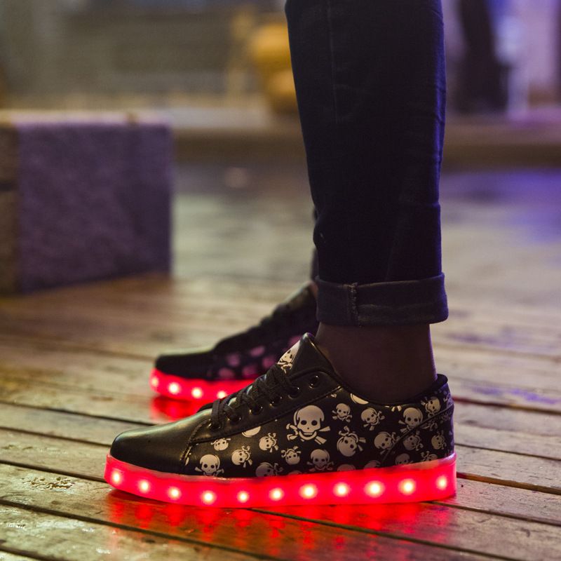 led shoes size 13