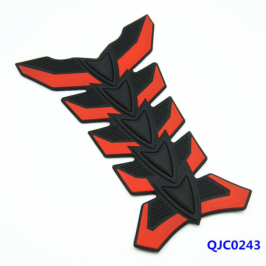 Motorcycle Decale 3D Rubber Sticker Polyester Resin Fuel Gas Tank Pad