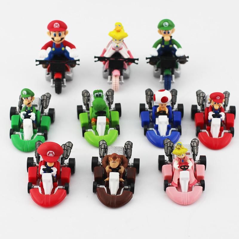 mario pull back car