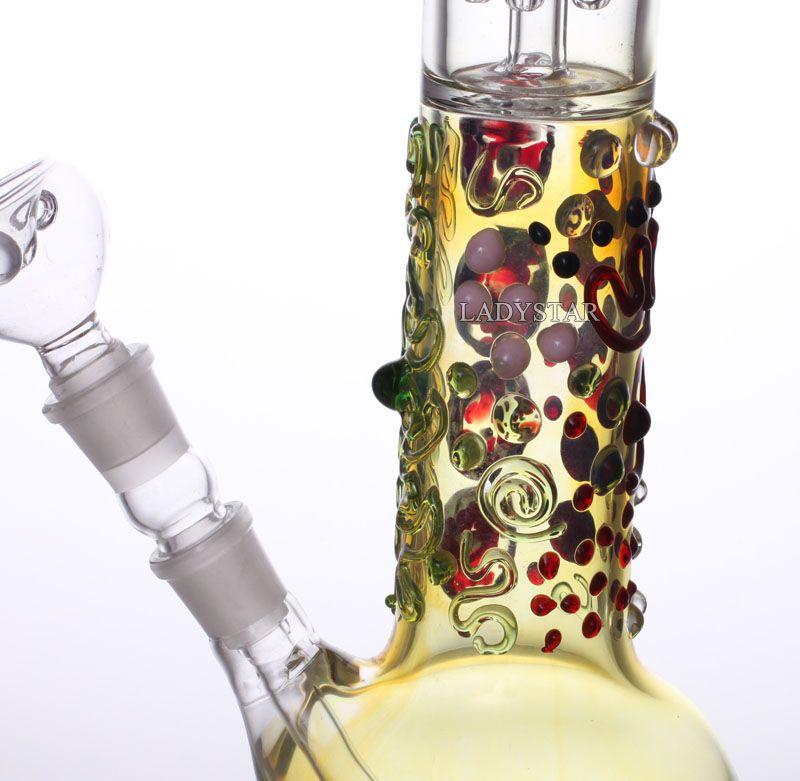 2021 2015 New Large Heady Glass Bong Colorful 18.8mm Glass Water Pipes ...
