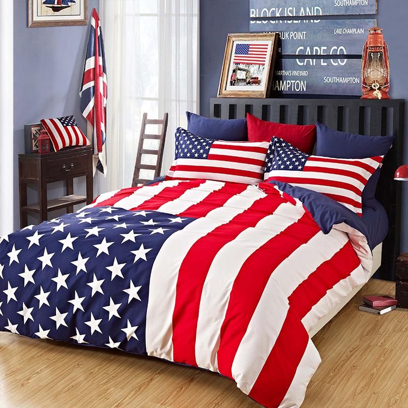 Whole 100 Cotton American England Flag Duvet Covet Set London Whole 100 Cotton American England Flag Duvet Covet Set London New York Bedding Queen King Size Shams Quit Cover Flat Sheet Sheets Not In Sets