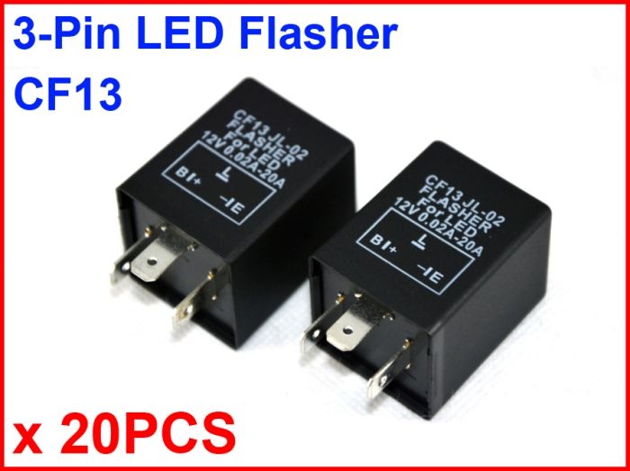 Cf13 Jl 02 Led Flasher 3 Pin Electronic Relay Module Fix