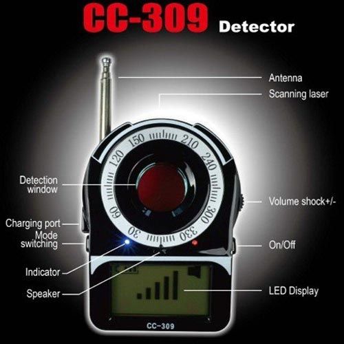 CC309 Pinhole Nemesis Eavesdropping Device Killer Anti Spy Detector