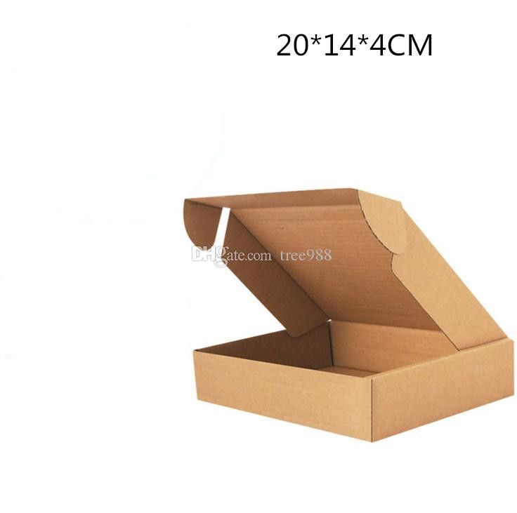 Wholesale Kraft Paper Packing Boxes 20*14*4cm Wedding/ Party Favor