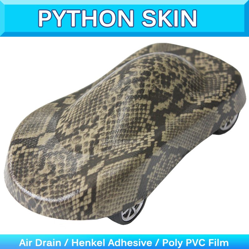 2018 boa skin car wrap vinyl sheet animal textured auto wrap sticker vinyl sheet auto