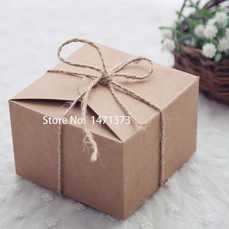 2019 Rustic Wedding Favors Candy Boxes Packaging Snak Bags Small