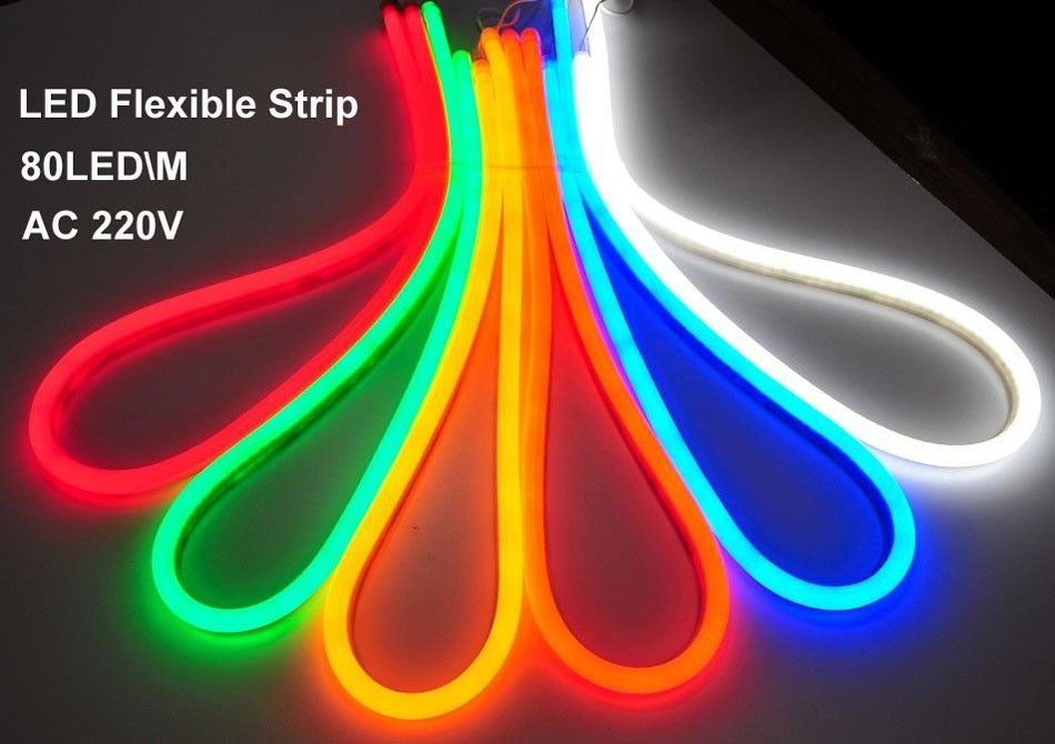 new led neon sign flex rope light pvc led light led strips indoor