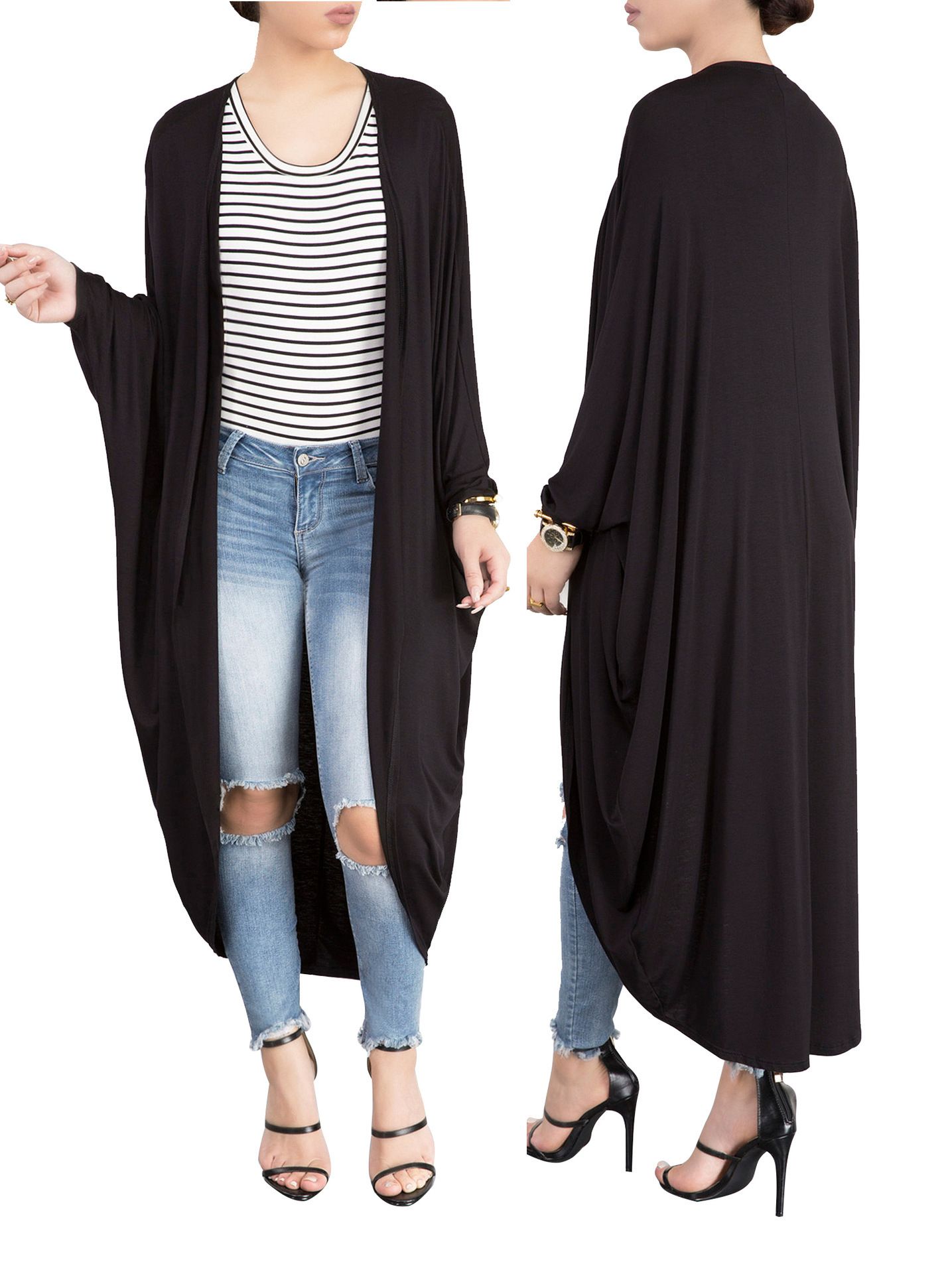 long thin cardigan womens
