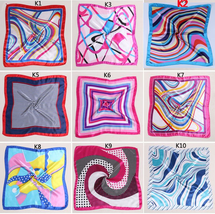 Women/'s small skull design square scarf 50*50cm