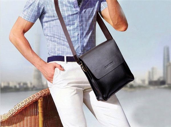 Bolso De Negocios De Cuero Para Hombre Bolso De Hombro Imper Bolso De Negocios De Cuero Para Hombre Bolso De Hombro Imper