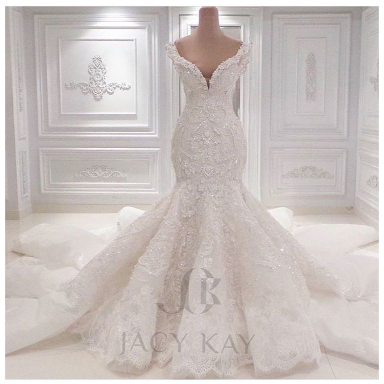 Embroidery Designs for Wedding Dresses