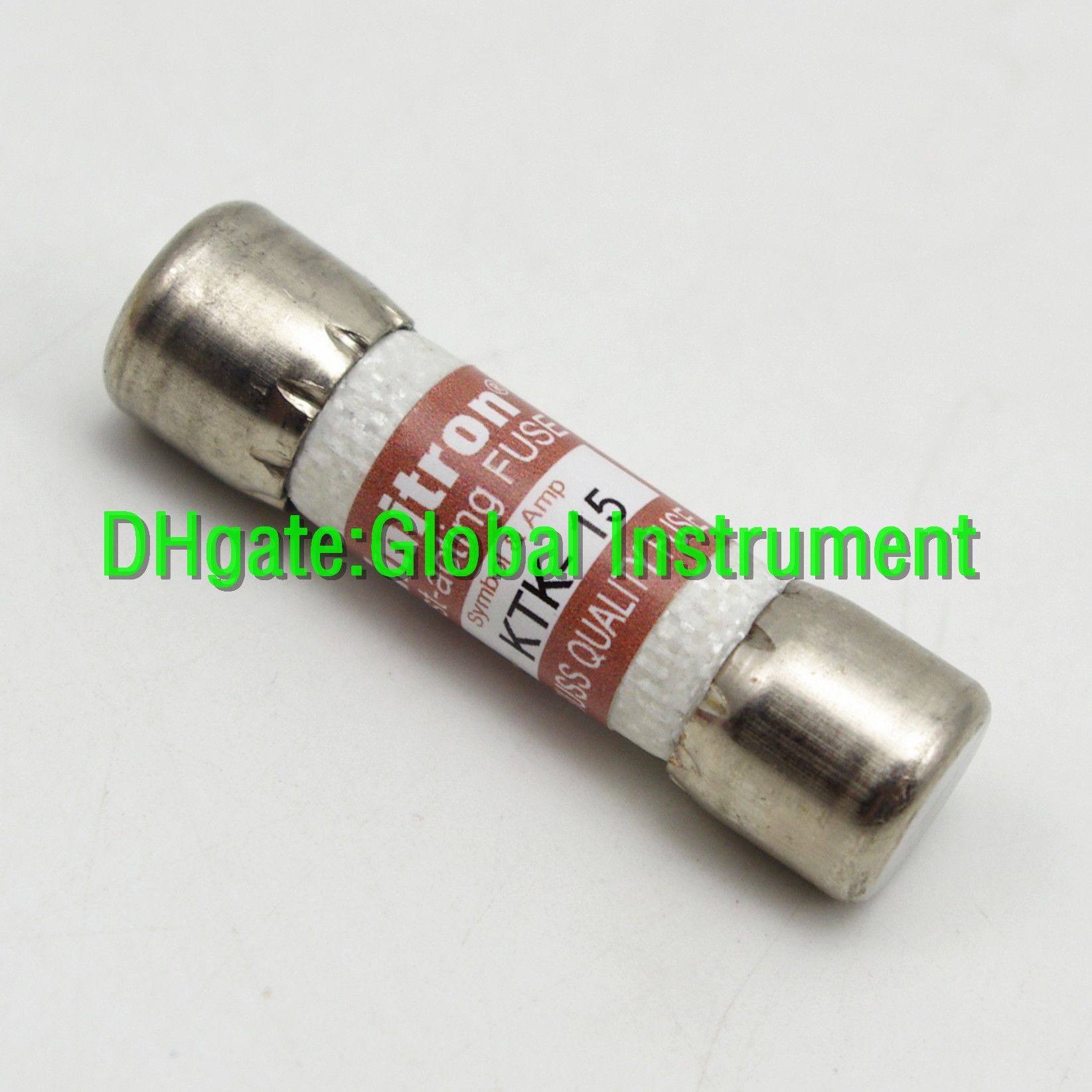 Fluke 83 85 86 87 88 Multimeter Fuse 15A 600V Fast Acting Fuse KTK15 Bussmann KTK15 Bussmann