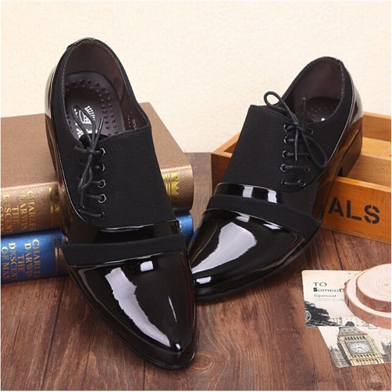 Office Men Dress Shoes For Men Suit Shoes Italian Wedding Man Casual ...