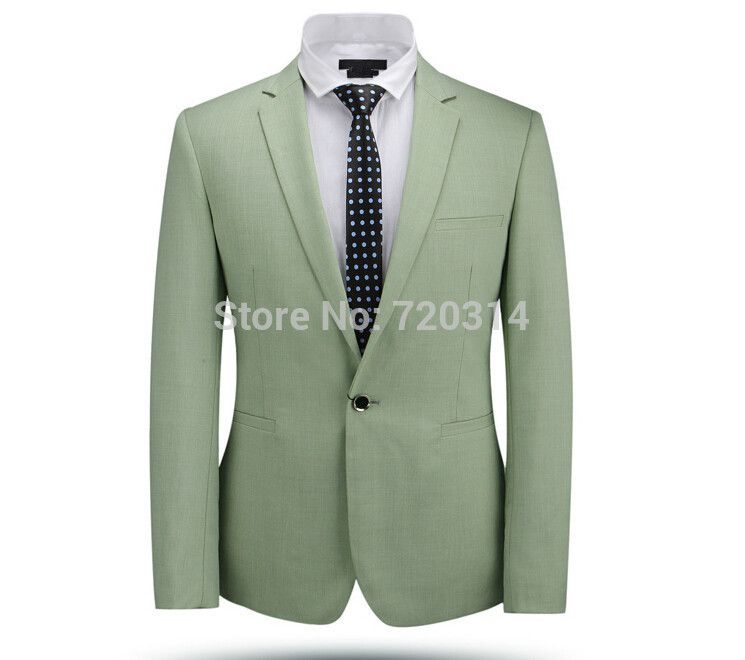 pant coat light colour Tie New Suit Pants Arrival Green Jacket 2015 Fashion Light