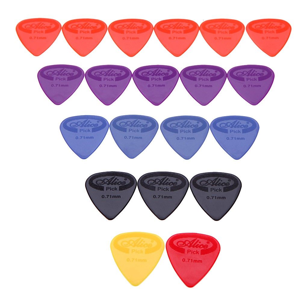 2021 Brand New Professional Alice Guitar Picks AP G 0.71mm Projecting